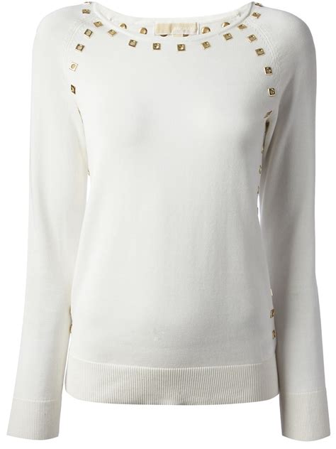 Michael Kors white sweaters